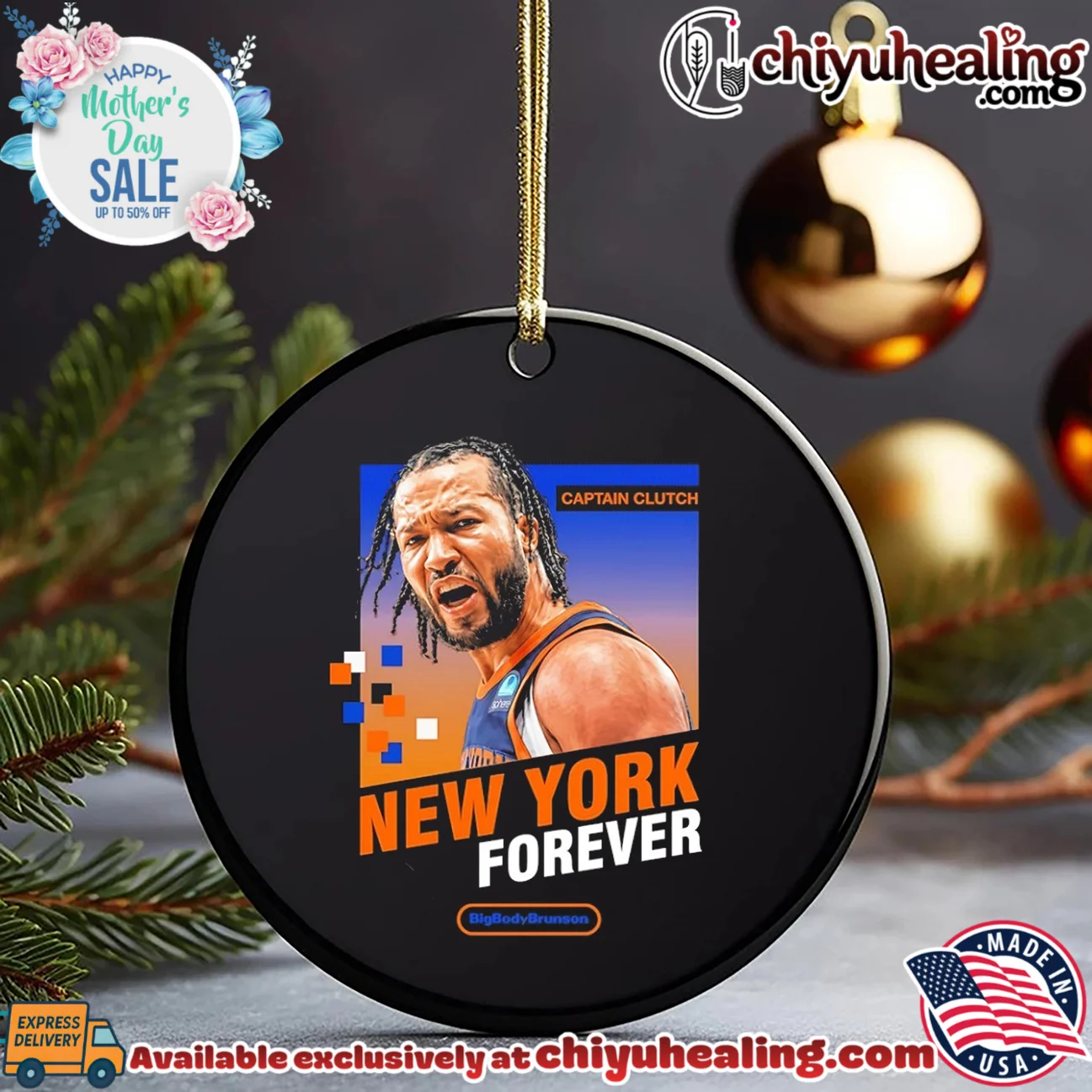 New York Knicks Jalen Brunson Caption Clutch graphic custom shirt & hoodie | Exclusive Fan Gear New York Knicks Jalen Brunson Caption Clutch graphic
