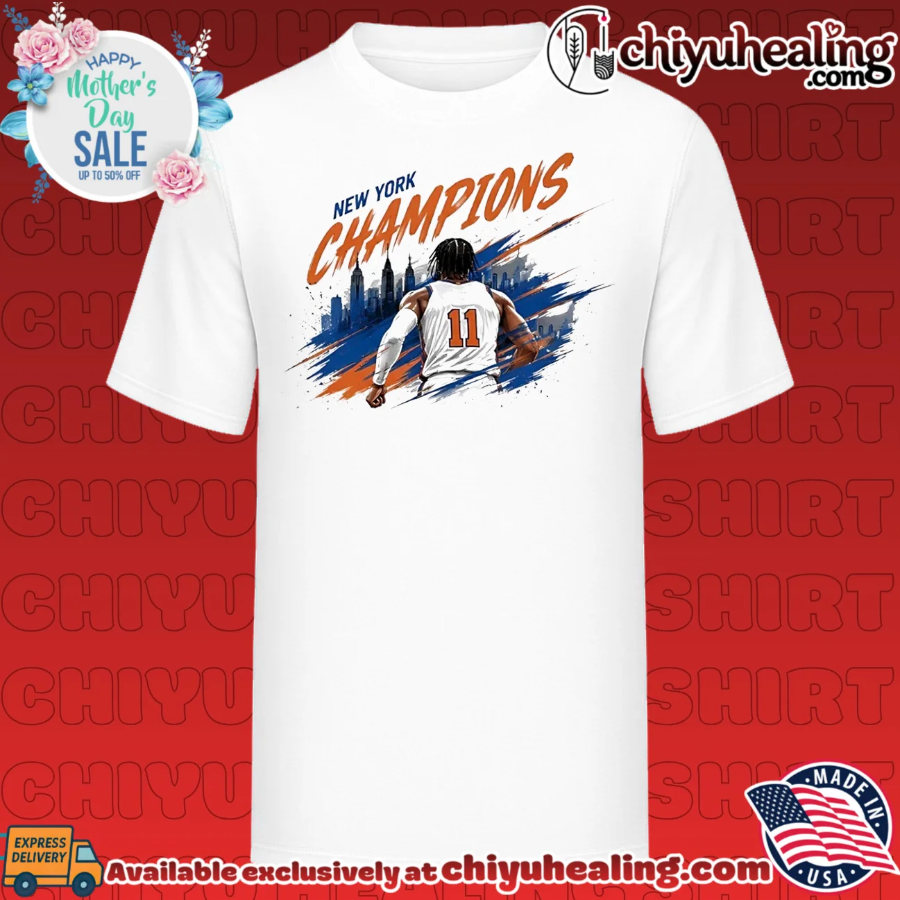 New York Knicks Jalen Brunson Champions vintage