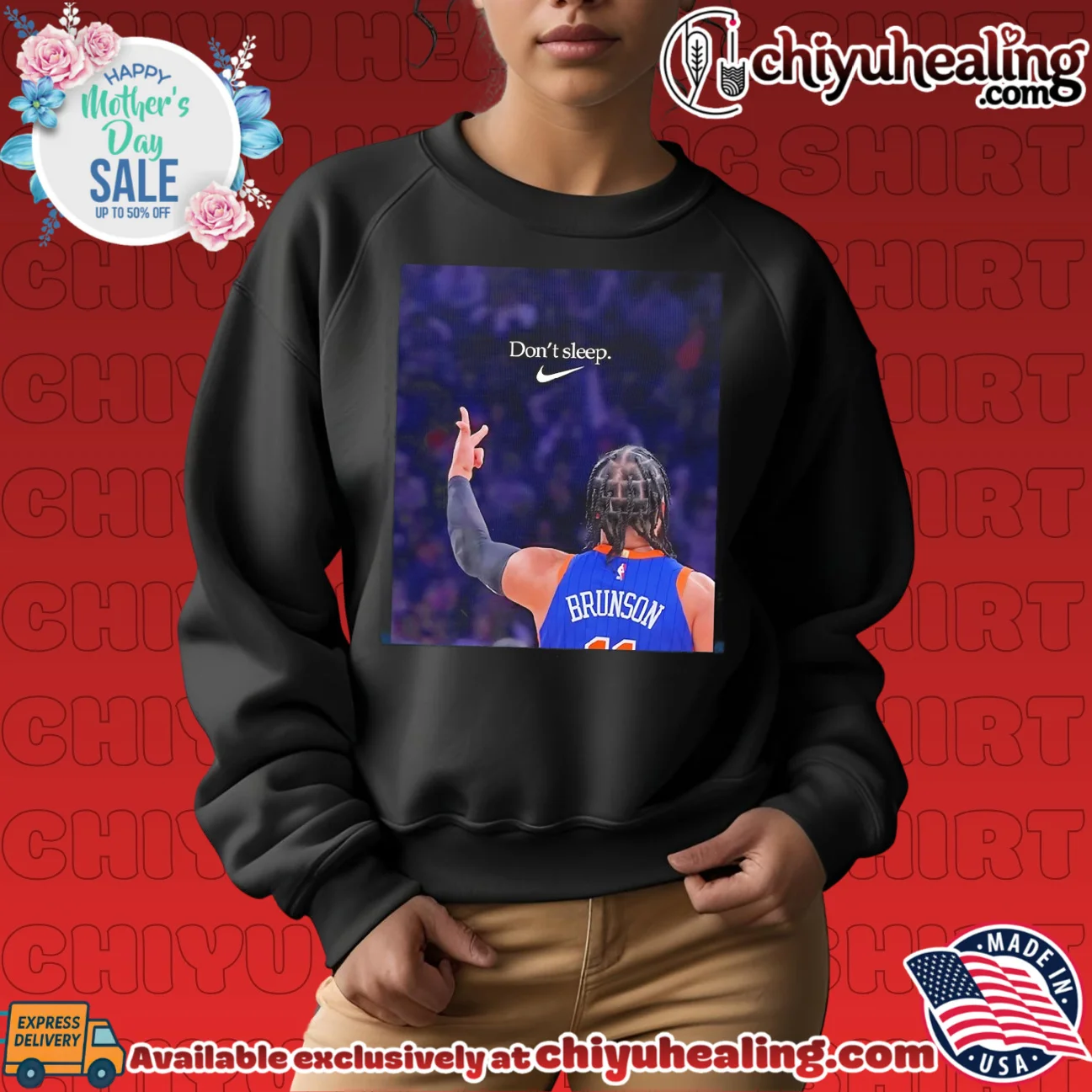New York Knicks Jalen Brunson don't sleep timeless shirt & hoodie | 2026 Edition Drop New York Knicks Jalen Brunson don't sleep