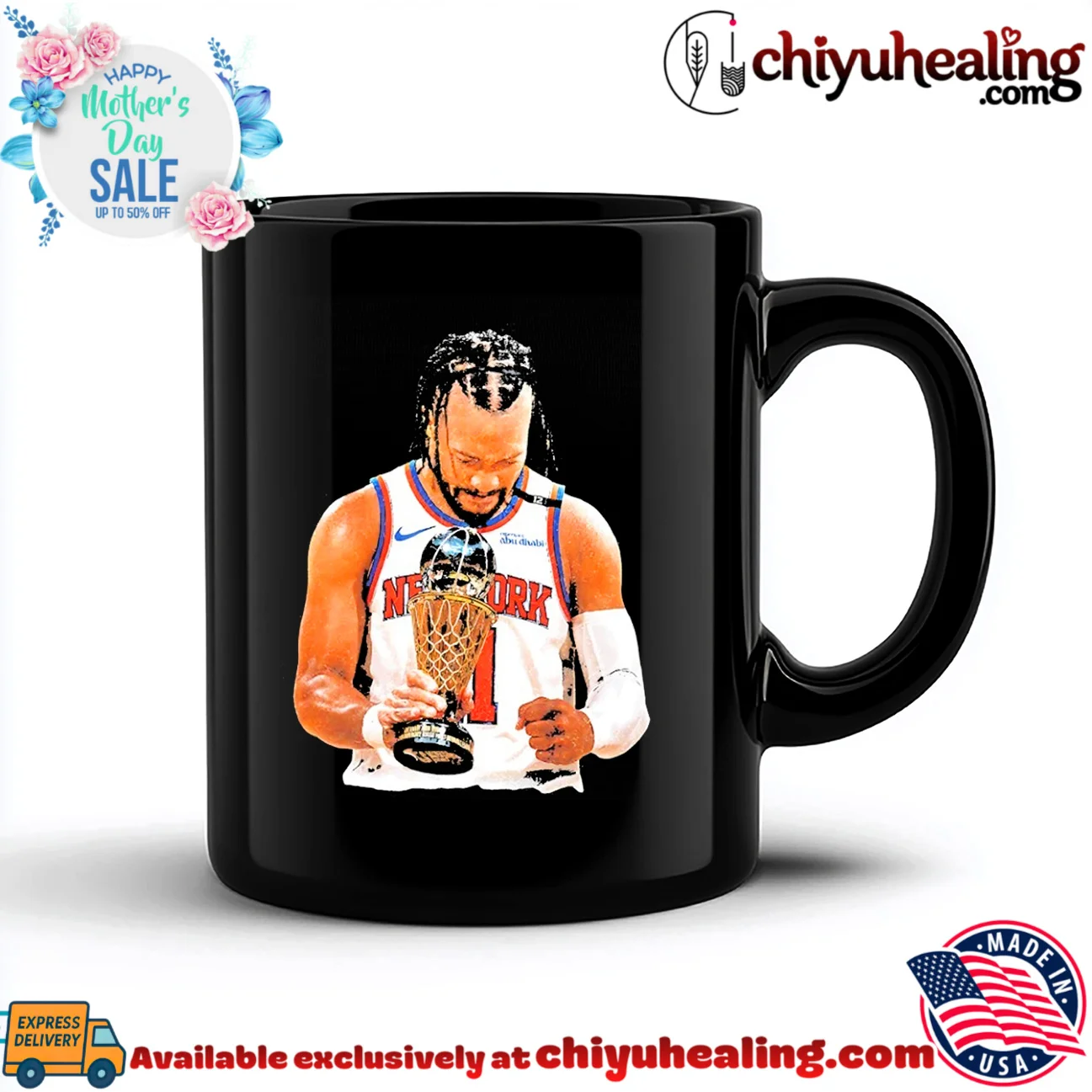 New York Knicks Jalen Brunson holding trophy retro classic shirt & hoodie - Everyday Fit New York Knicks Jalen Brunson holding trophy retro