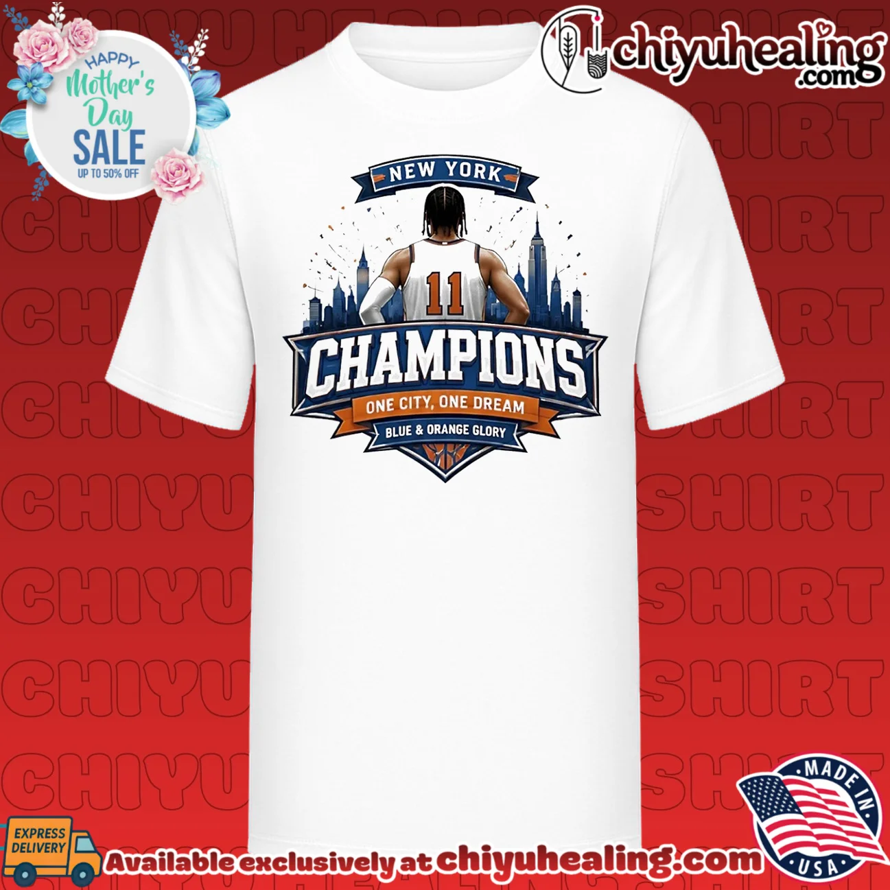 New York Knicks Jalen Brunson one city one dream