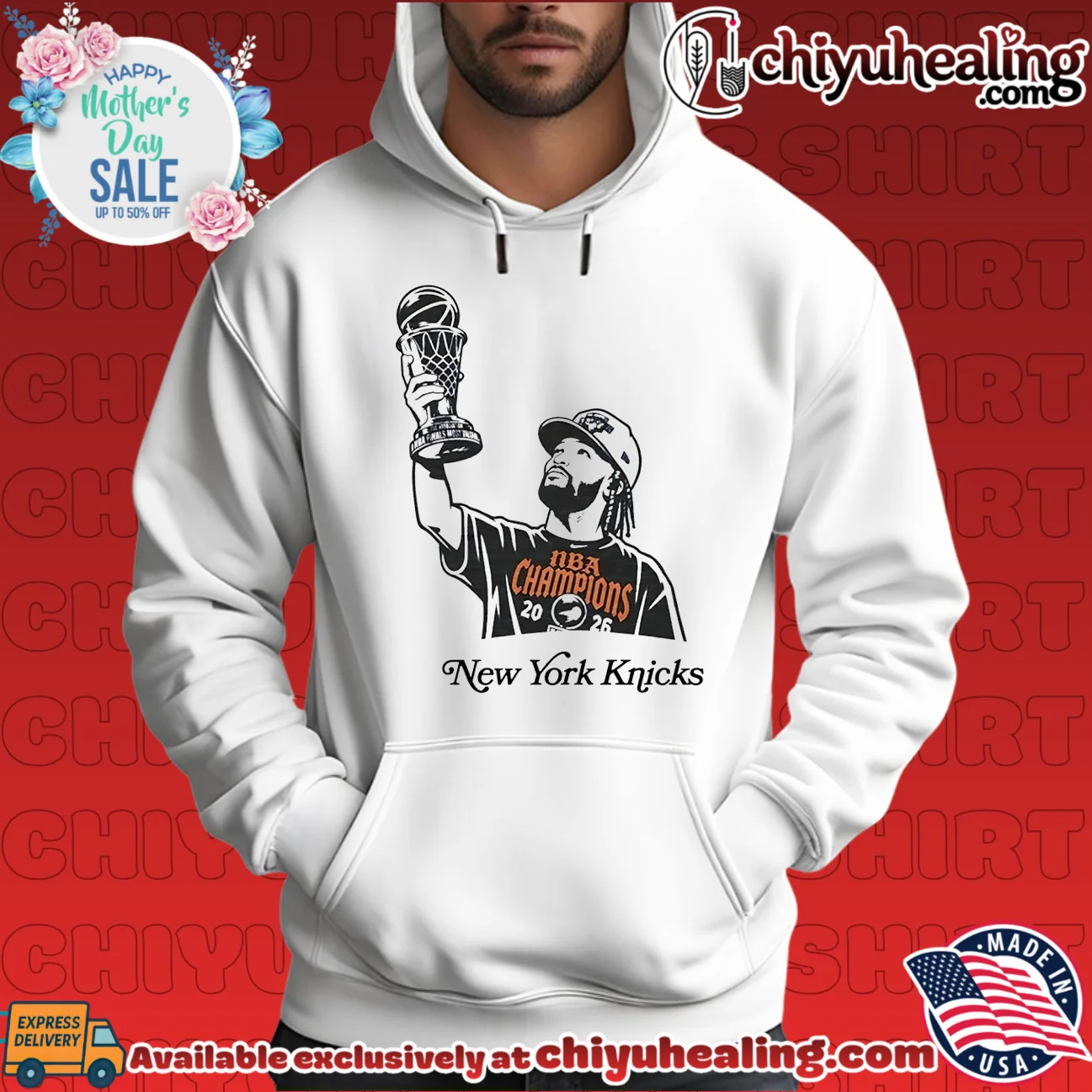 New York Knicks Jalen Brunson raising trophy vintage shirt & hoodie New York Knicks Jalen Brunson raising trophy vintage shirt & hoodie