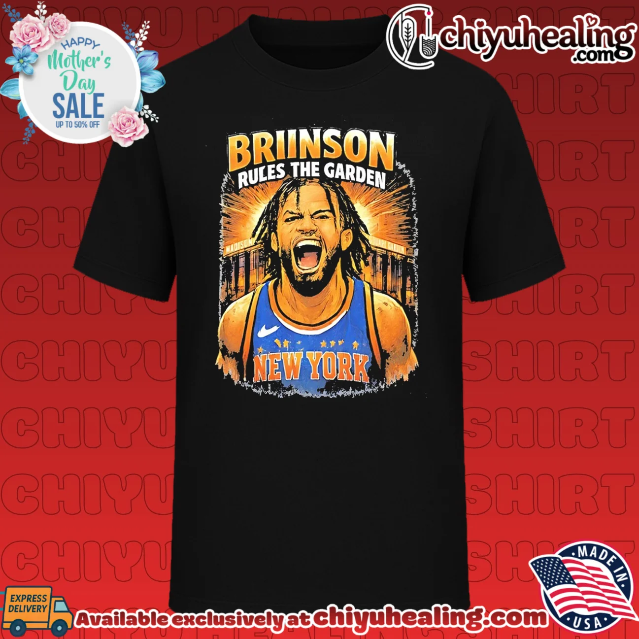 New York Knicks Jalen Brunson rules the garden shouting face