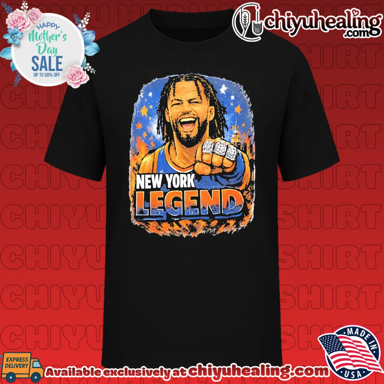 New York Knicks Jalen Brunson the legend of New York Rings vintage