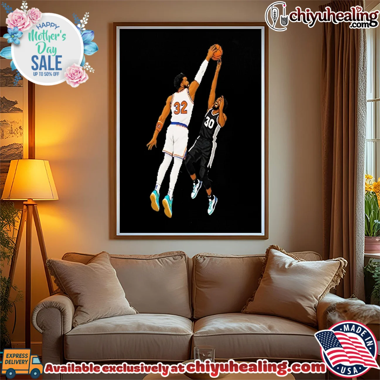New York Knicks Jalen Brunson vs San Antonio Spurs Victor Wembanyama graphic timeless shirt & hoodie | Modern Street Style New York Knicks Jalen Brunson vs San Antonio Spurs Victor Wembanyama graphic