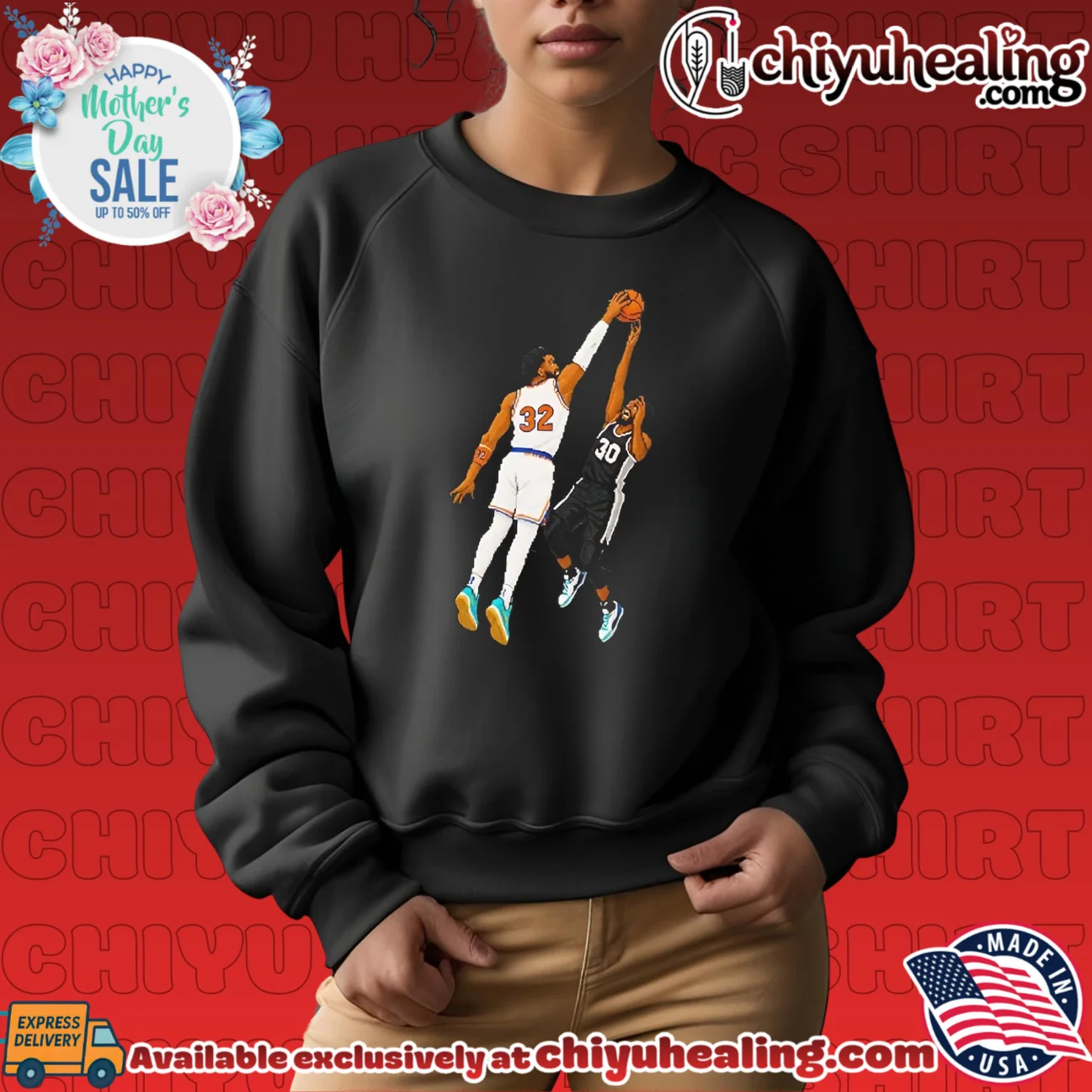 New York Knicks Jalen Brunson vs San Antonio Spurs Victor Wembanyama graphic timeless shirt & hoodie | Modern Street Style New York Knicks Jalen Brunson vs San Antonio Spurs Victor Wembanyama graphic
