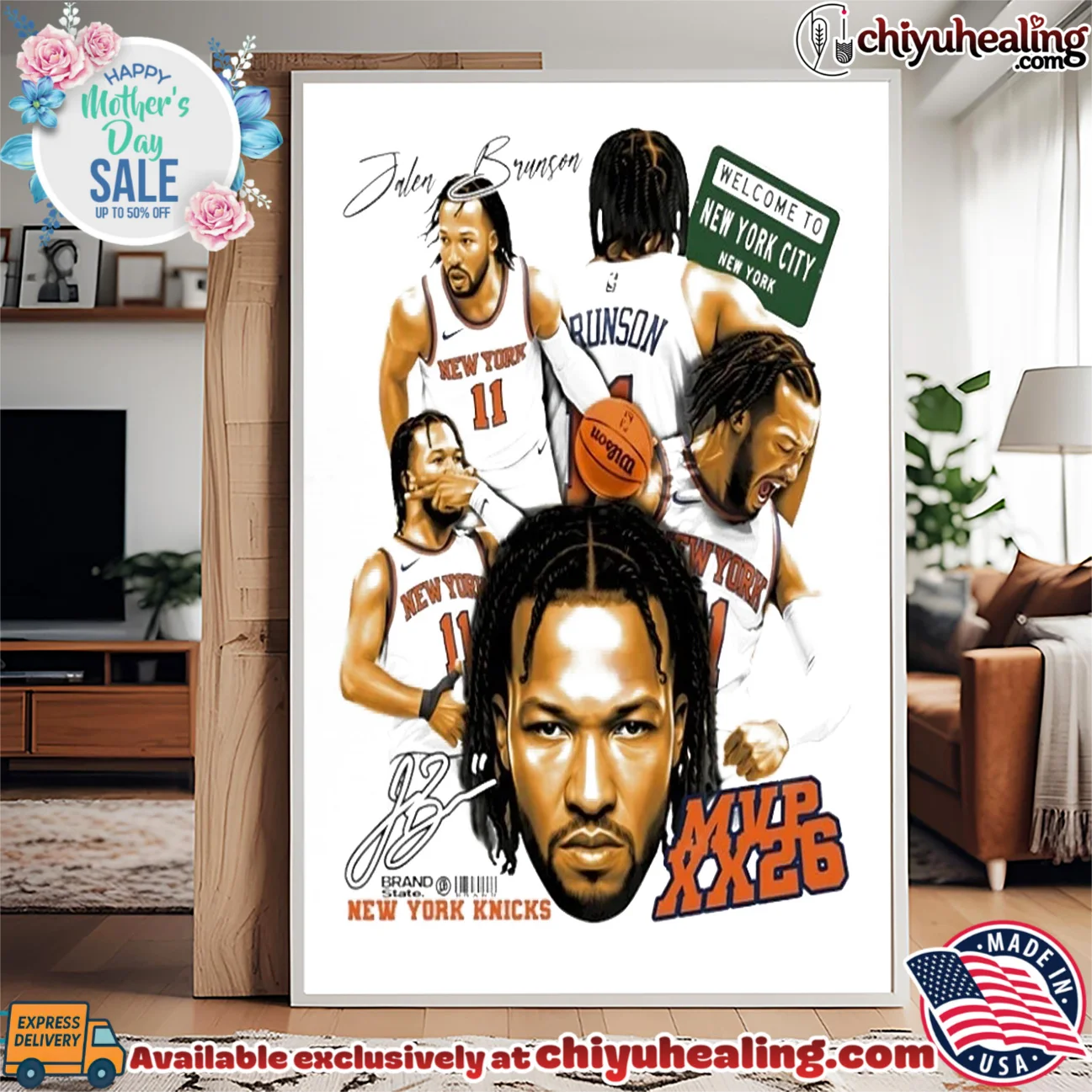 New York Knicks Jalen Brunson welcome to NY City MVP XX26 iconic shirt & hoodie - Ultimate Gift Edition New York Knicks Jalen Brunson welcome to NY City MVP XX26