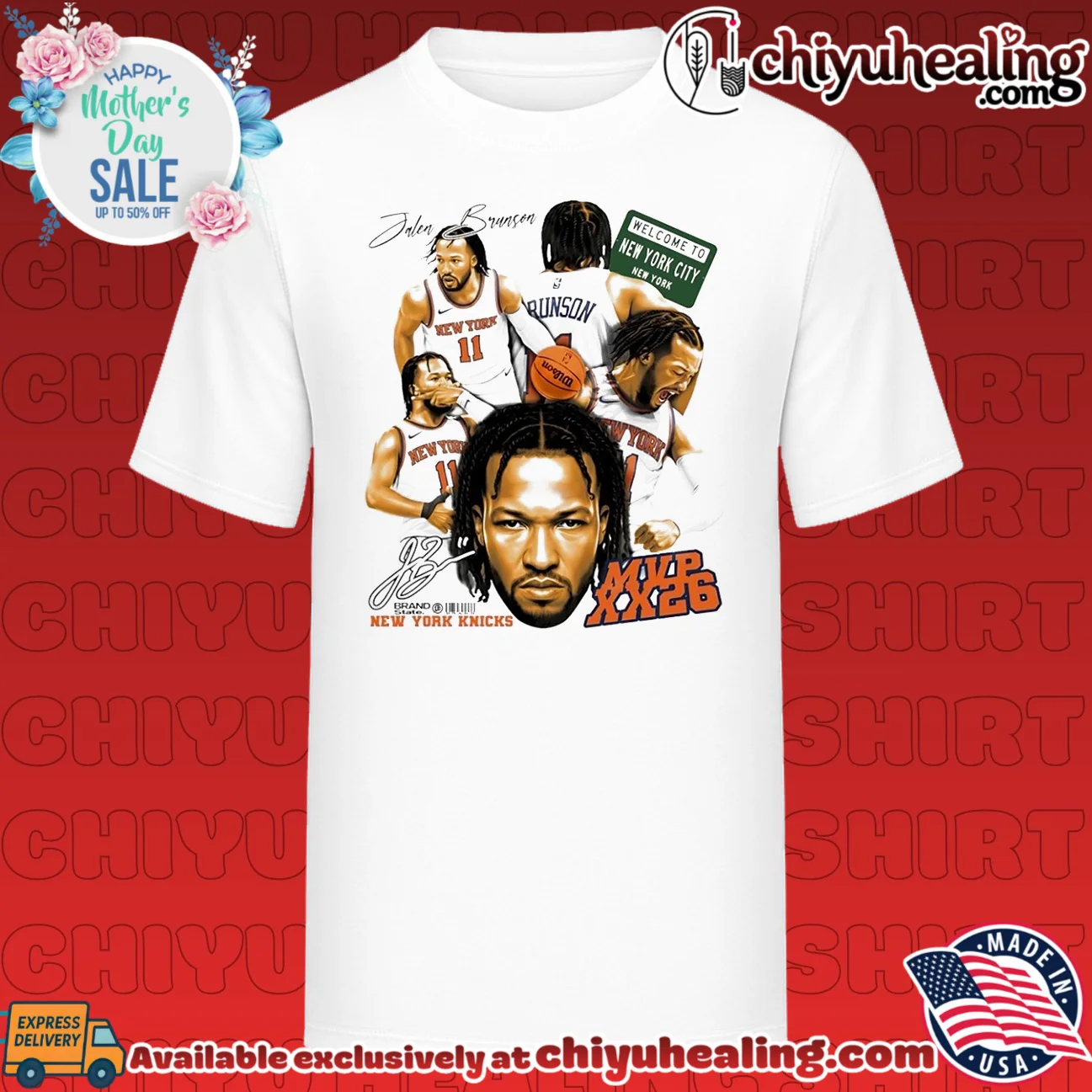 New York Knicks Jalen Brunson welcome to NY City MVP XX26