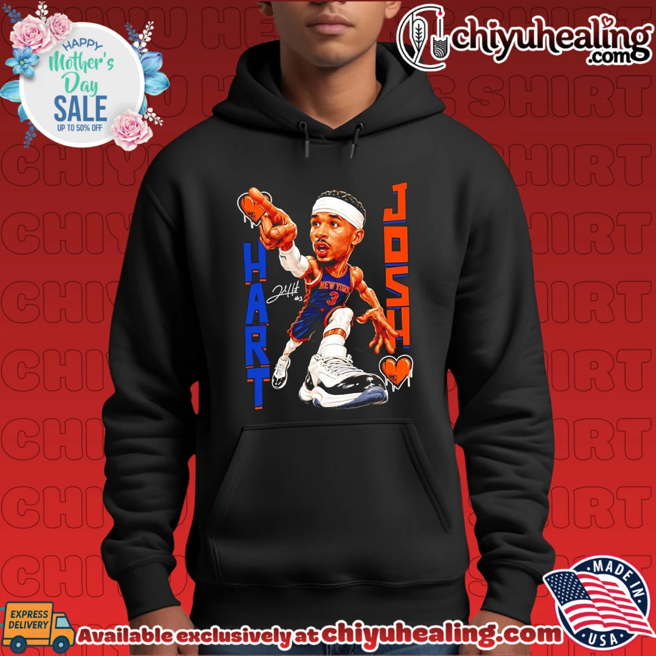 New York Knicks Josh Hart beat signature caricature shirt classic shirt & hoodie | Exclusive Fan Gear New York Knicks Josh Hart beat signature caricature shirt classic shirt & hoodie | Exclusive Fan Gear