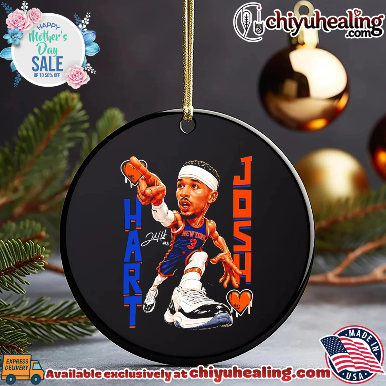 New York Knicks Josh Hart beat signature caricature shirt classic shirt & hoodie | Exclusive Fan Gear New York Knicks Josh Hart beat signature caricature shirt