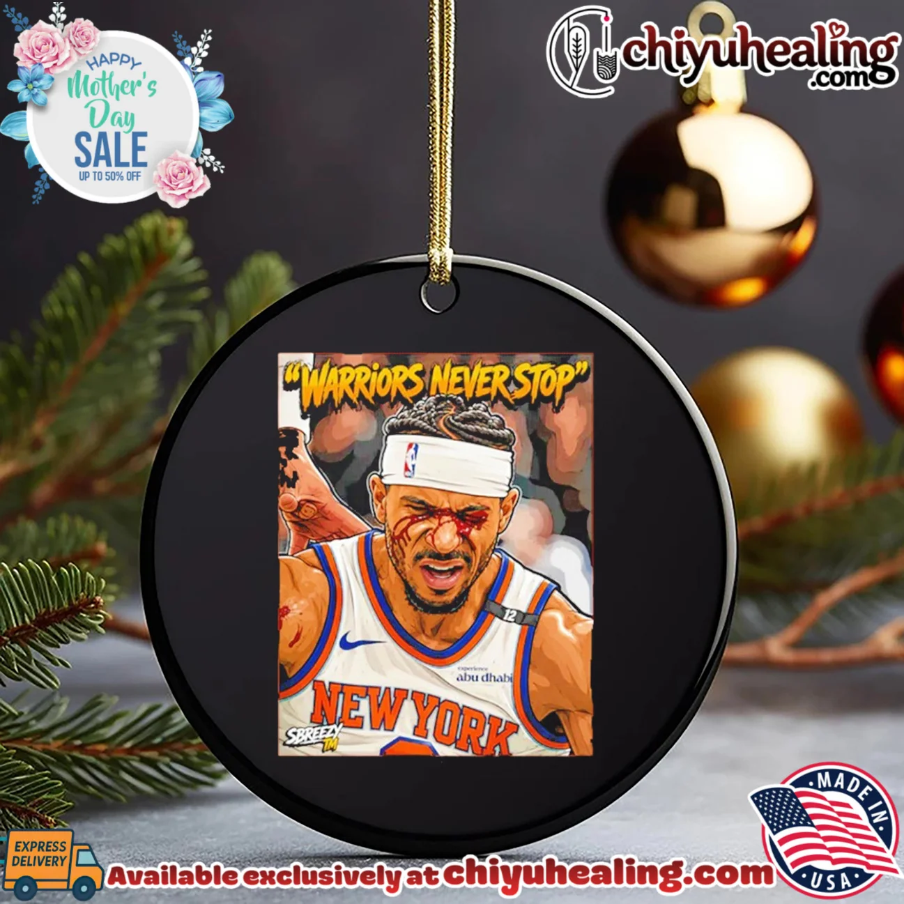 New York Knicks Josh Hart bleeding face warriors never stop vintage shirt & hoodie - Ultimate Tribute Merch New York Knicks Josh Hart bleeding face warriors never stop