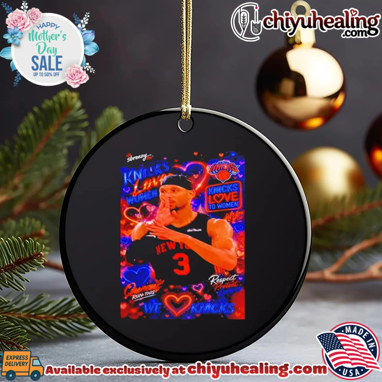 New York Knicks Josh Hart Knicks love women neon lettering classic shirt & hoodie - Premium Streetwear New York Knicks Josh Hart Knicks love women neon lettering