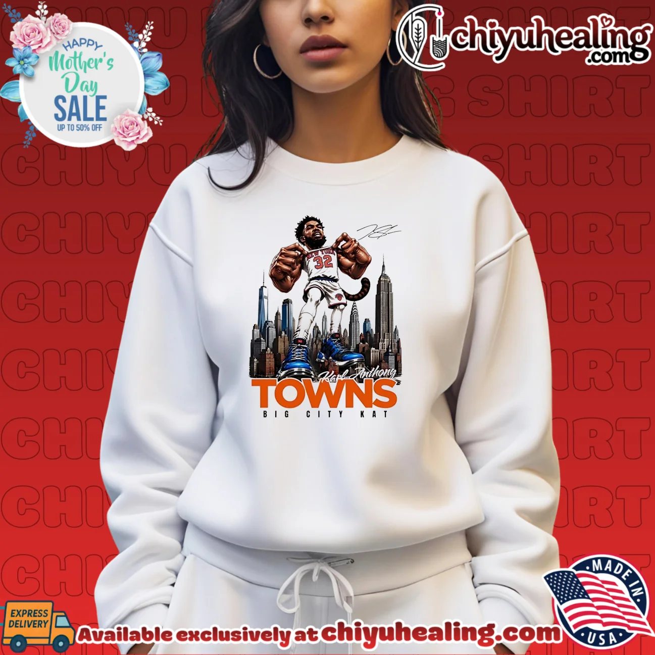 New York Knicks Karl Anthony Towns big city KAT cartoon signature shirt ultimate shirt & hoodie - Everyday Fit New York Knicks Karl Anthony Towns big city KAT cartoon signature shirt