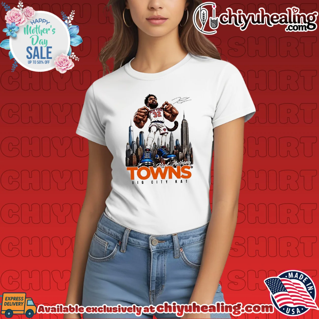 New York Knicks Karl Anthony Towns big city KAT cartoon signature shirt ultimate shirt & hoodie - Everyday Fit New York Knicks Karl Anthony Towns big city KAT cartoon signature shirt