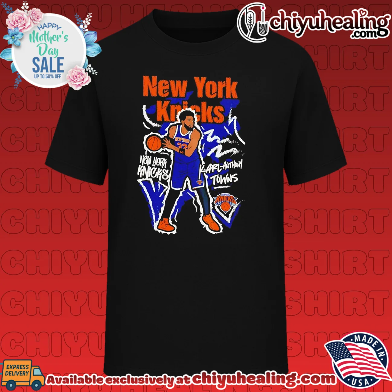 New York Knicks Karl-Anthony Towns Chalked Up Player
