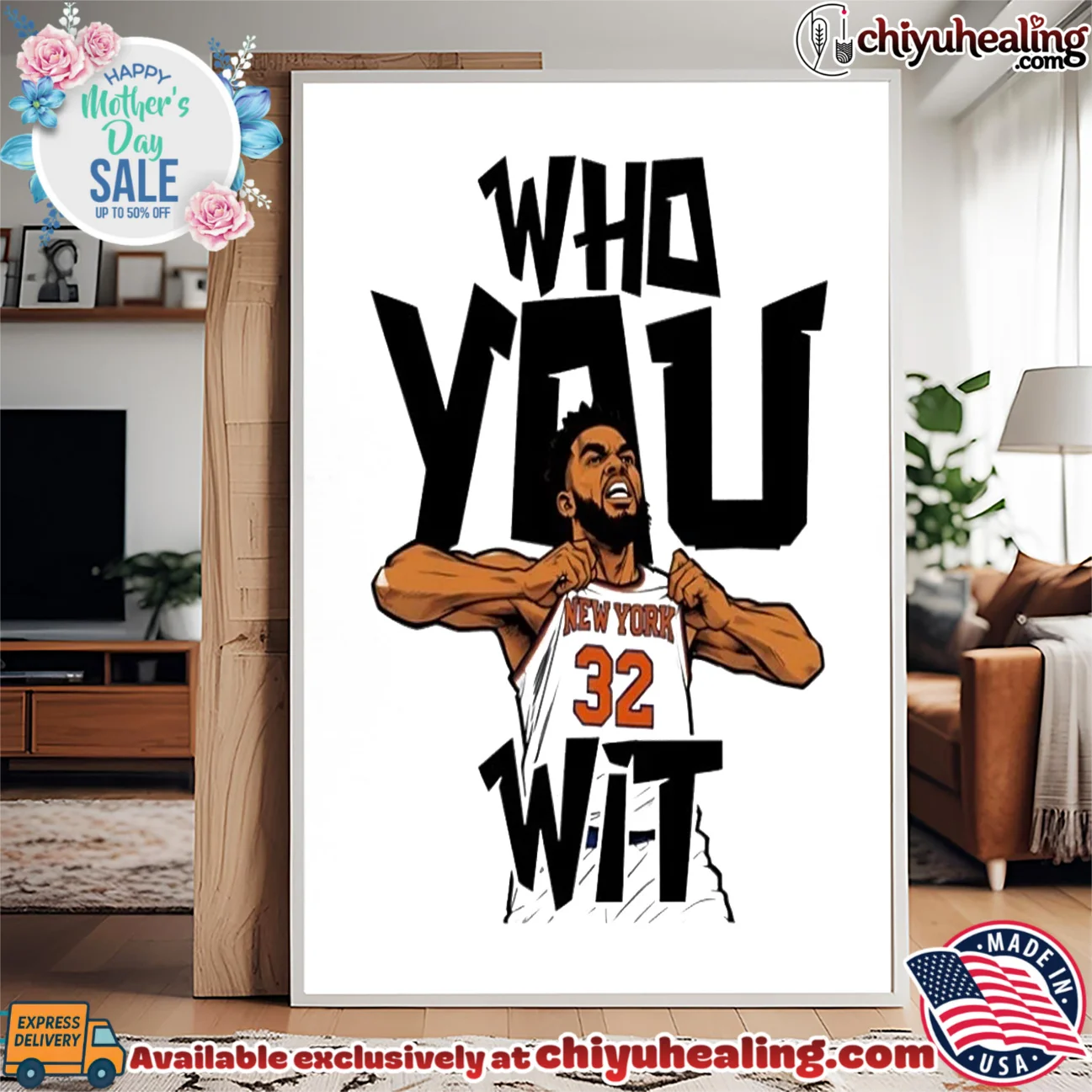 New York Knicks Karl Anthony Towns who you wit illustration shirt original shirt & hoodie - Ultimate Gift Edition New York Knicks Karl Anthony Towns who you wit illustration shirt