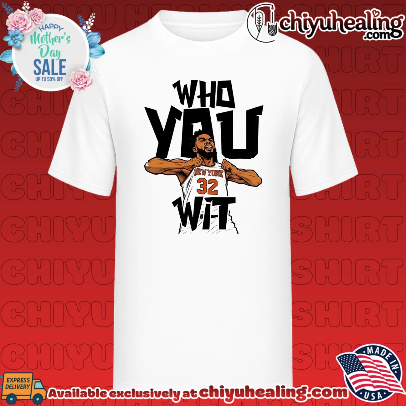 New York Knicks Karl Anthony Towns who you wit illustration shirt