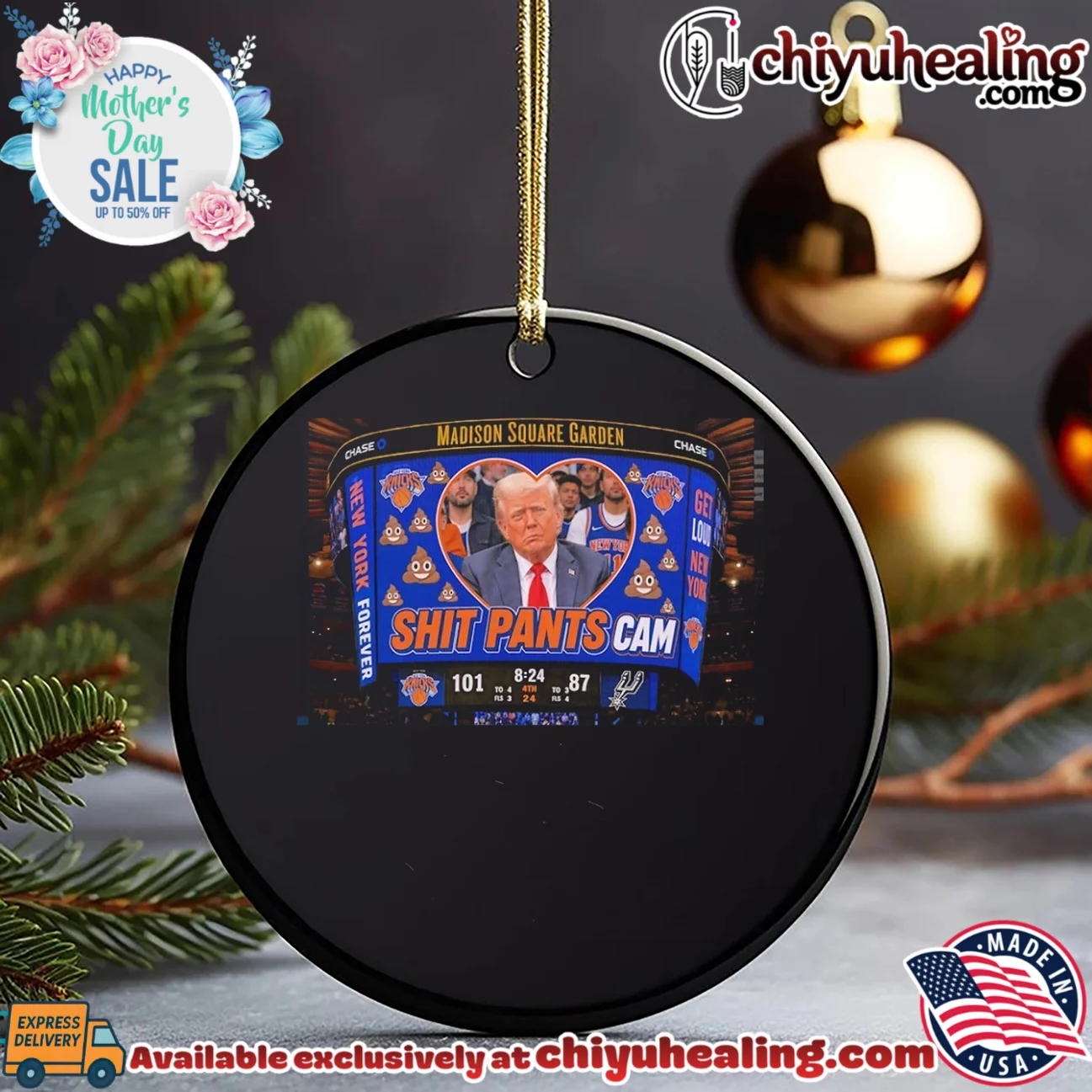 New York Knicks Madison Square Garden shit pants cam of Donald Trump ultimate shirt & hoodie | Iconic Look New York Knicks Madison Square Garden shit pants cam of Donald Trump