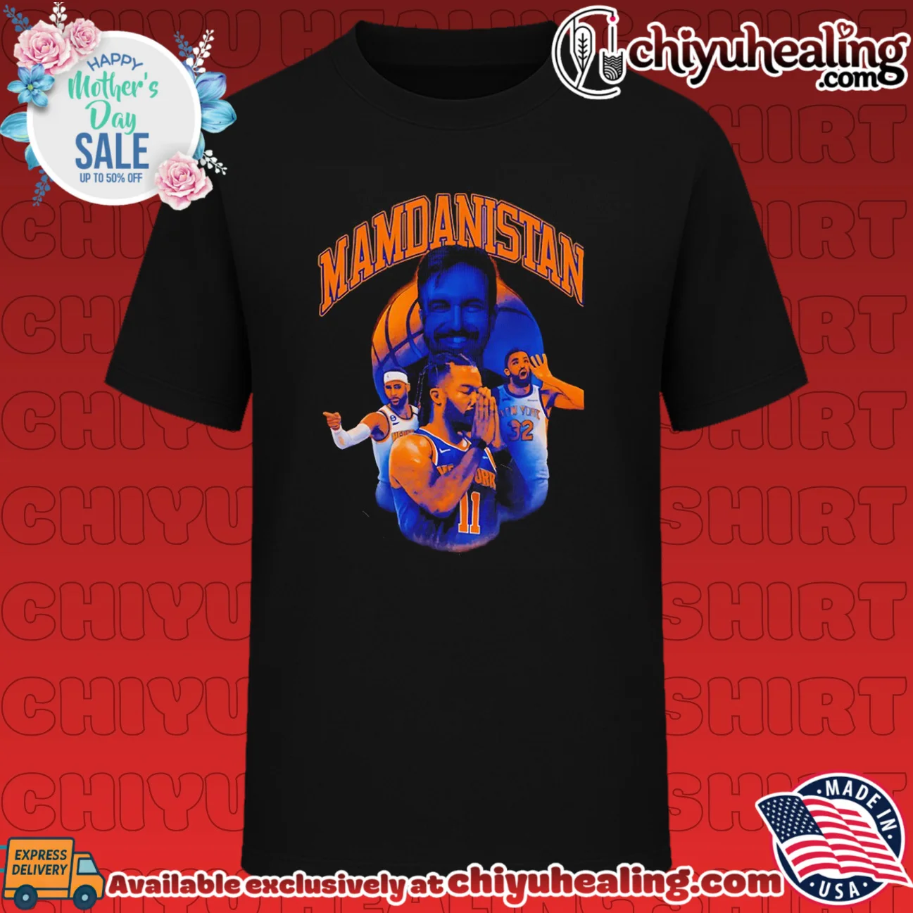 New York Knicks Mamdanistan graphic