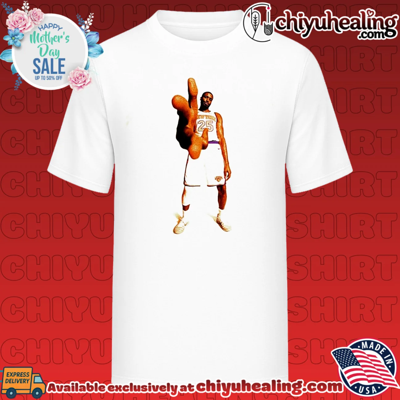 New York Knicks Mikal Bridges hand pose