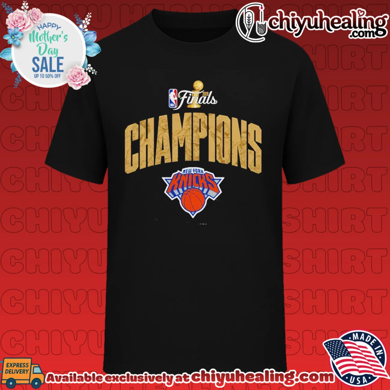 New York Knicks NBA Finals 2026 Champions logo