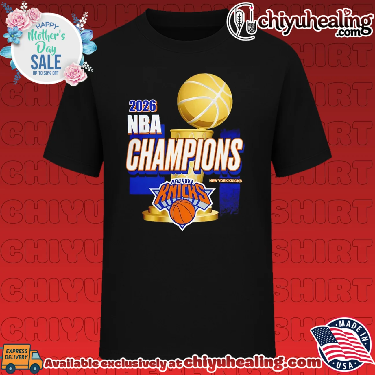 New York Knicks NBA Finals Champions 2026 classic trophy