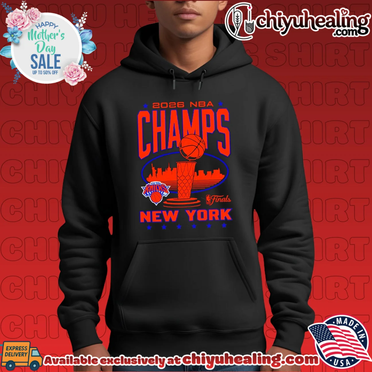 New York Knicks NBA Finals Champions 2026 Trophy Skyline bespoke shirt & hoodie | Collector Series New York Knicks NBA Finals Champions 2026 Trophy Skyline bespoke shirt & hoodie | Collector Series