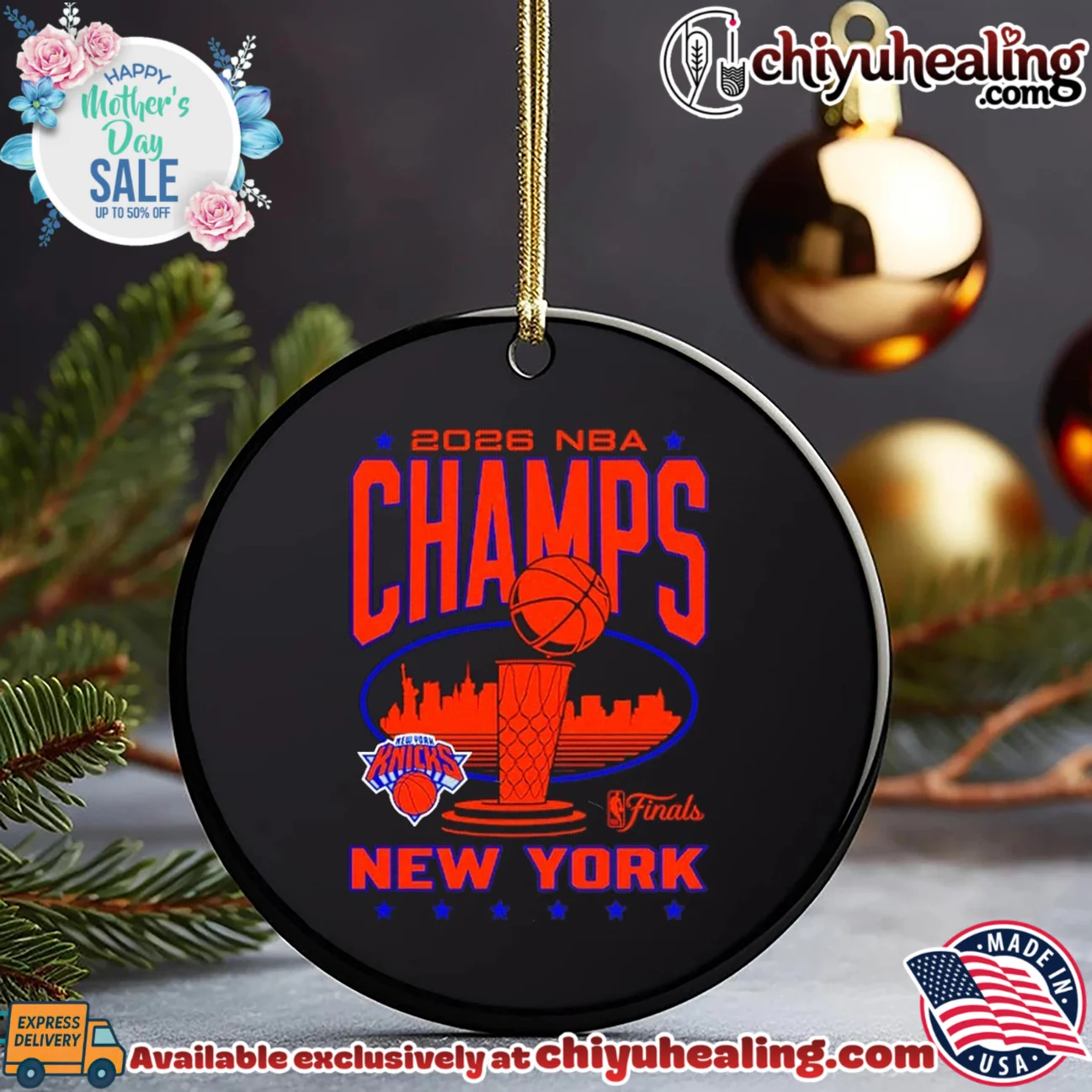 New York Knicks NBA Finals Champions 2026 Trophy Skyline bespoke shirt & hoodie | Collector Series New York Knicks NBA Finals Champions 2026 Trophy Skyline