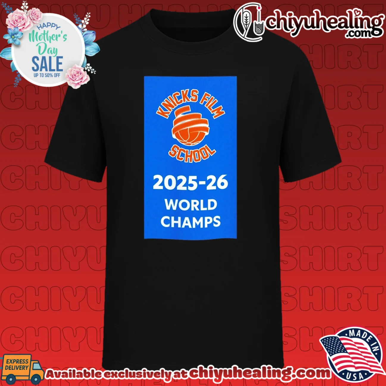 New York Knicks NBA World Champions 2026 Raise the Banner
