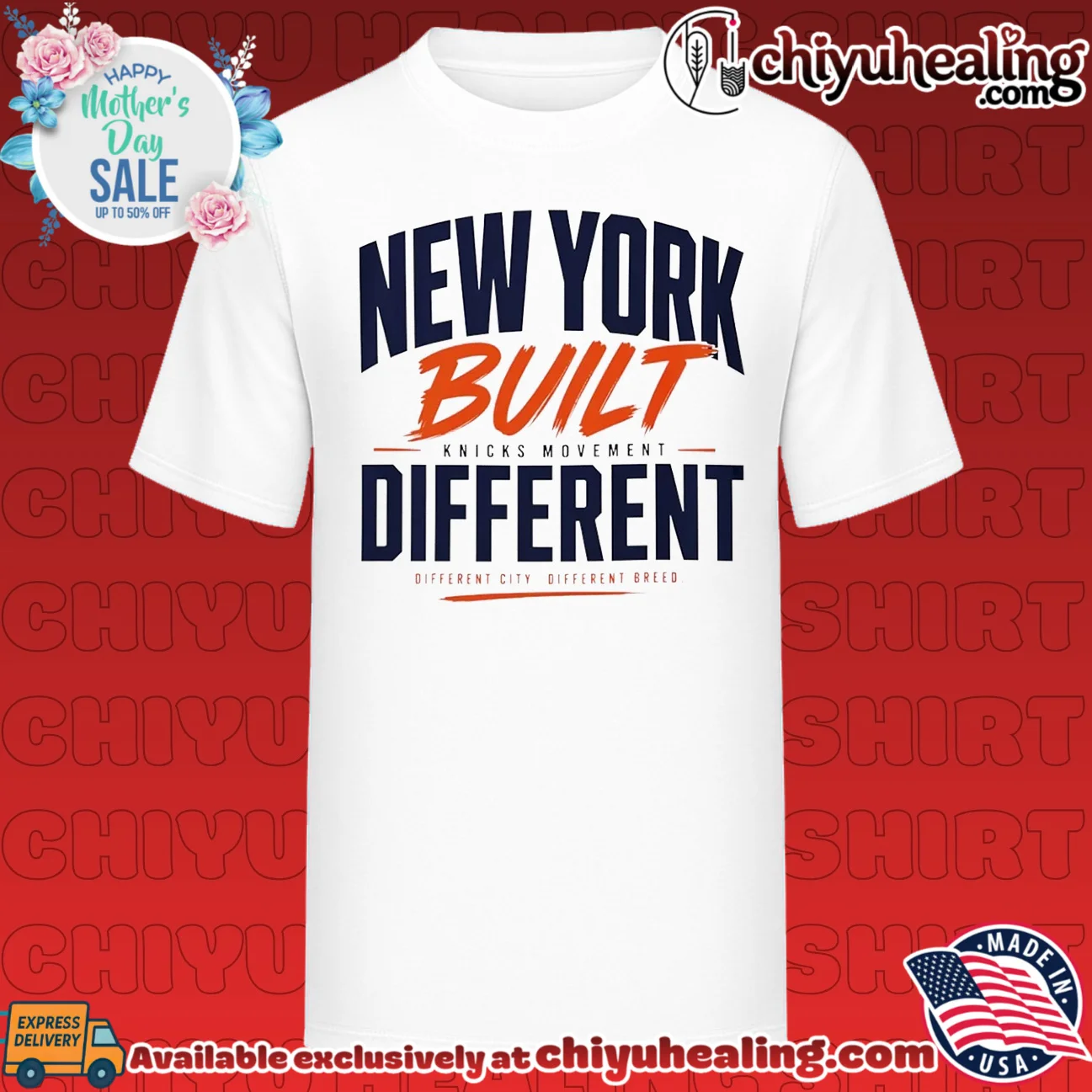 New York Knicks New York Built Different Different city Different breed