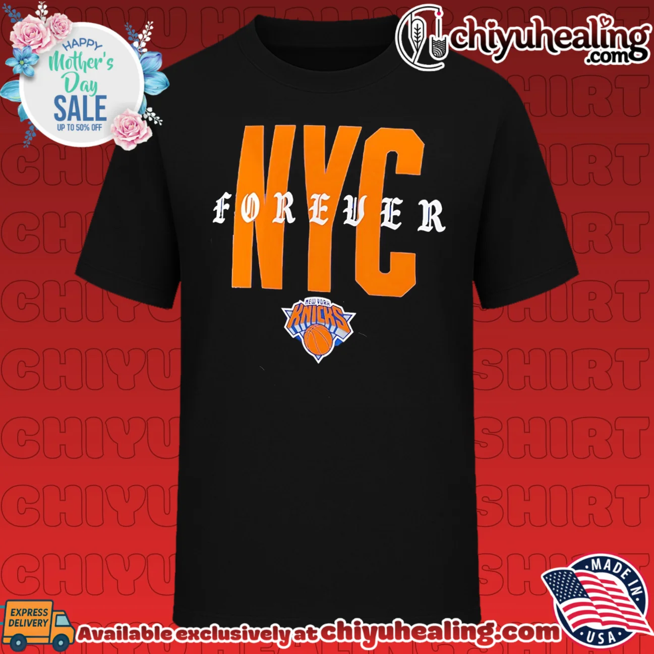 New York Knicks NYC Forever NBA Basketball