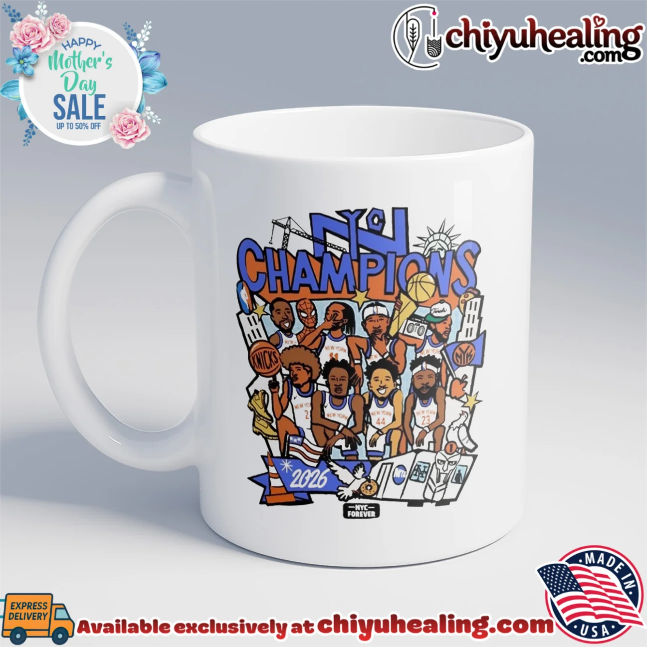 New York Knicks NYC NBA Champions 2026 paint official shirt & hoodie | Aesthetic Apparel New York Knicks NYC NBA Champions 2026 paint