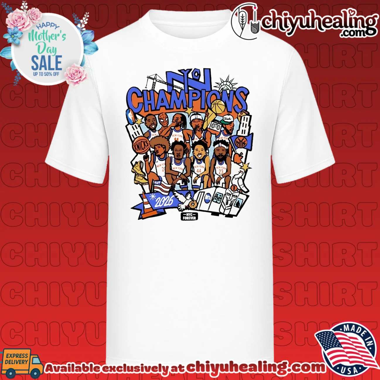 New York Knicks NYC NBA Champions 2026 paint
