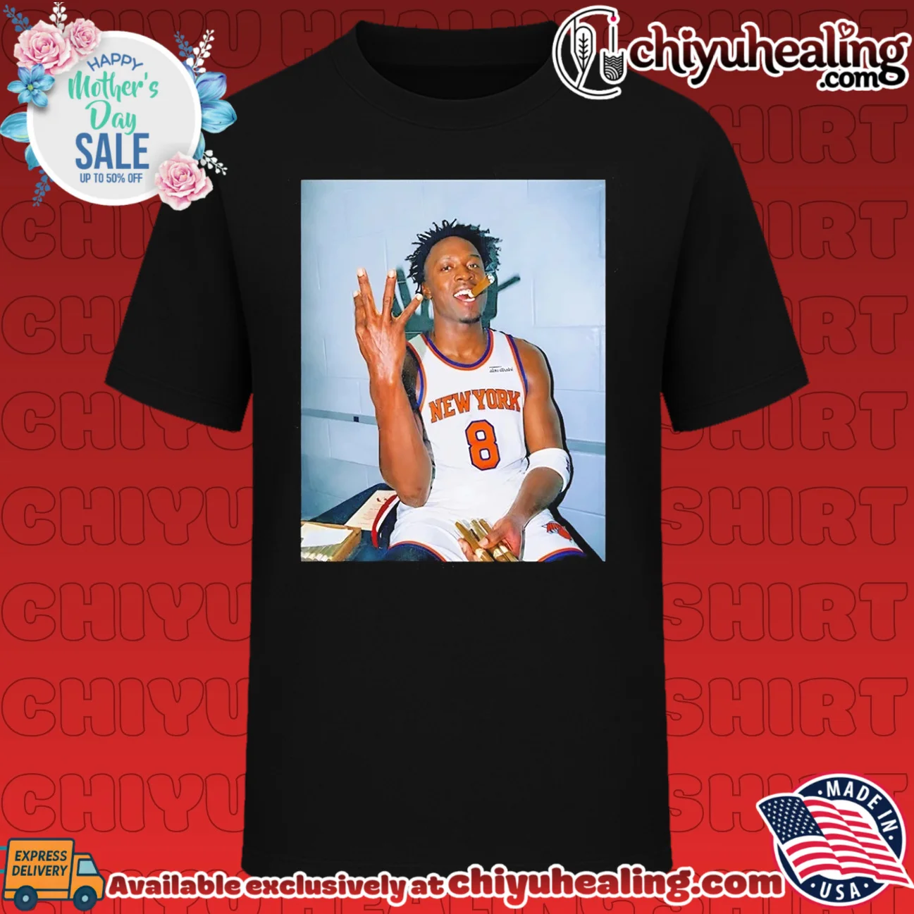 New York Knicks OG Anunoby hand gesture
