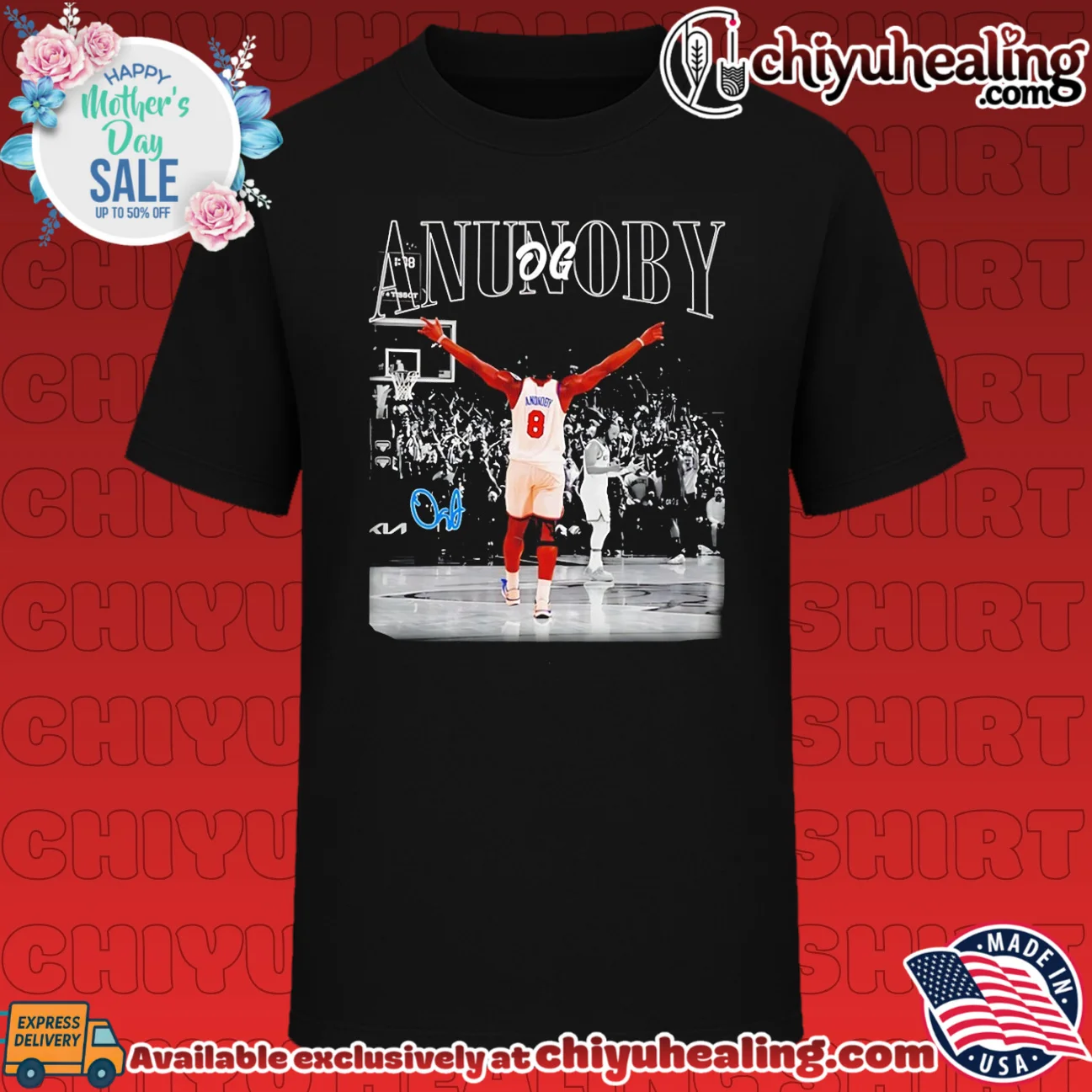 New York Knicks OG Anunoby highlighted posing
