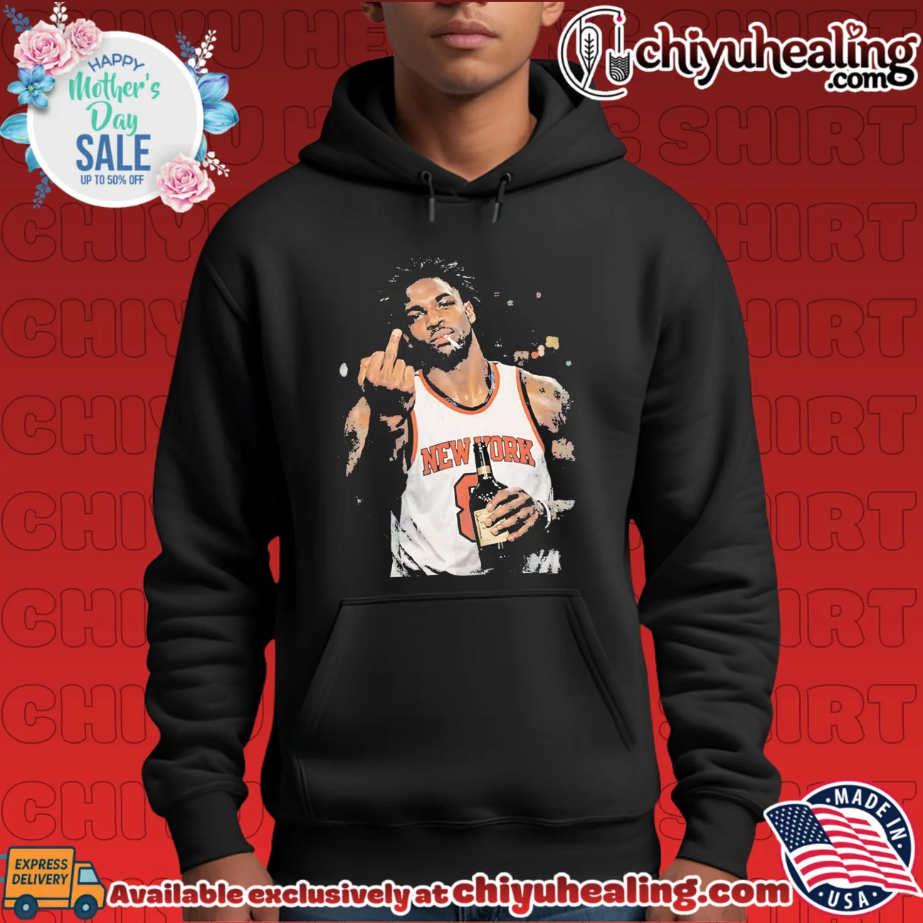 New York Knicks OG Anunoby middle finger iconic shirt & hoodie - Ultimate Tribute Merch New York Knicks OG Anunoby middle finger iconic shirt & hoodie - Ultimate Tribute Merch