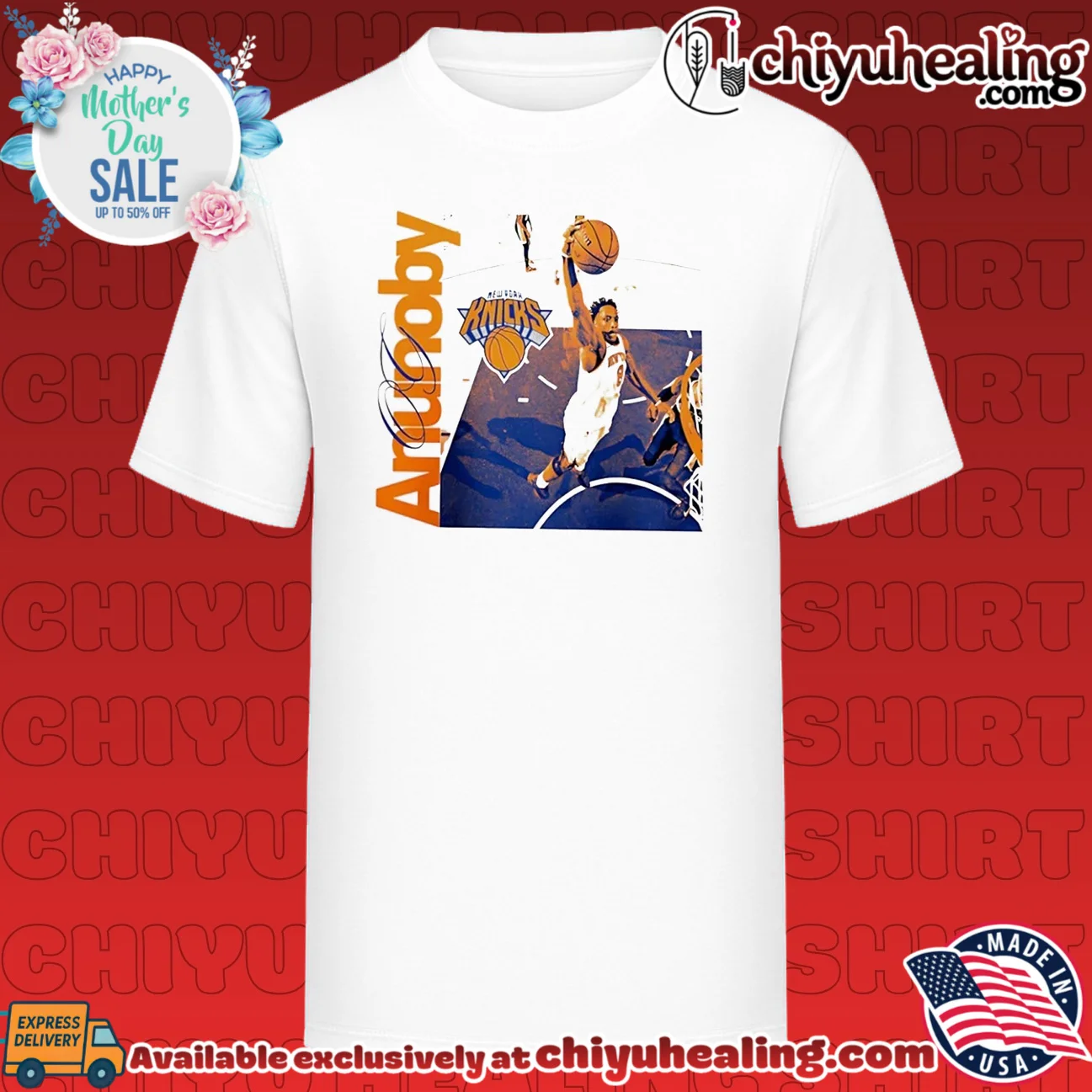 New York Knicks OG Anunoby Player Hype hand of OG