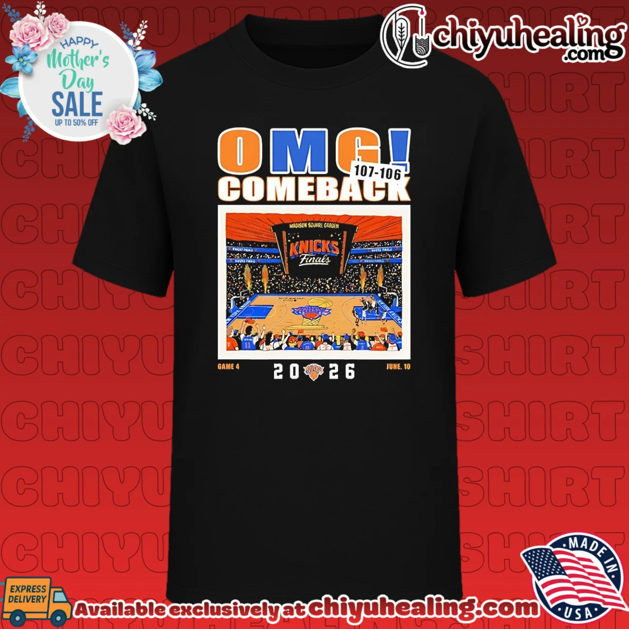 New York Knicks OMG comeback score 107-106 in Game 4 of the 2026 NBA Finals