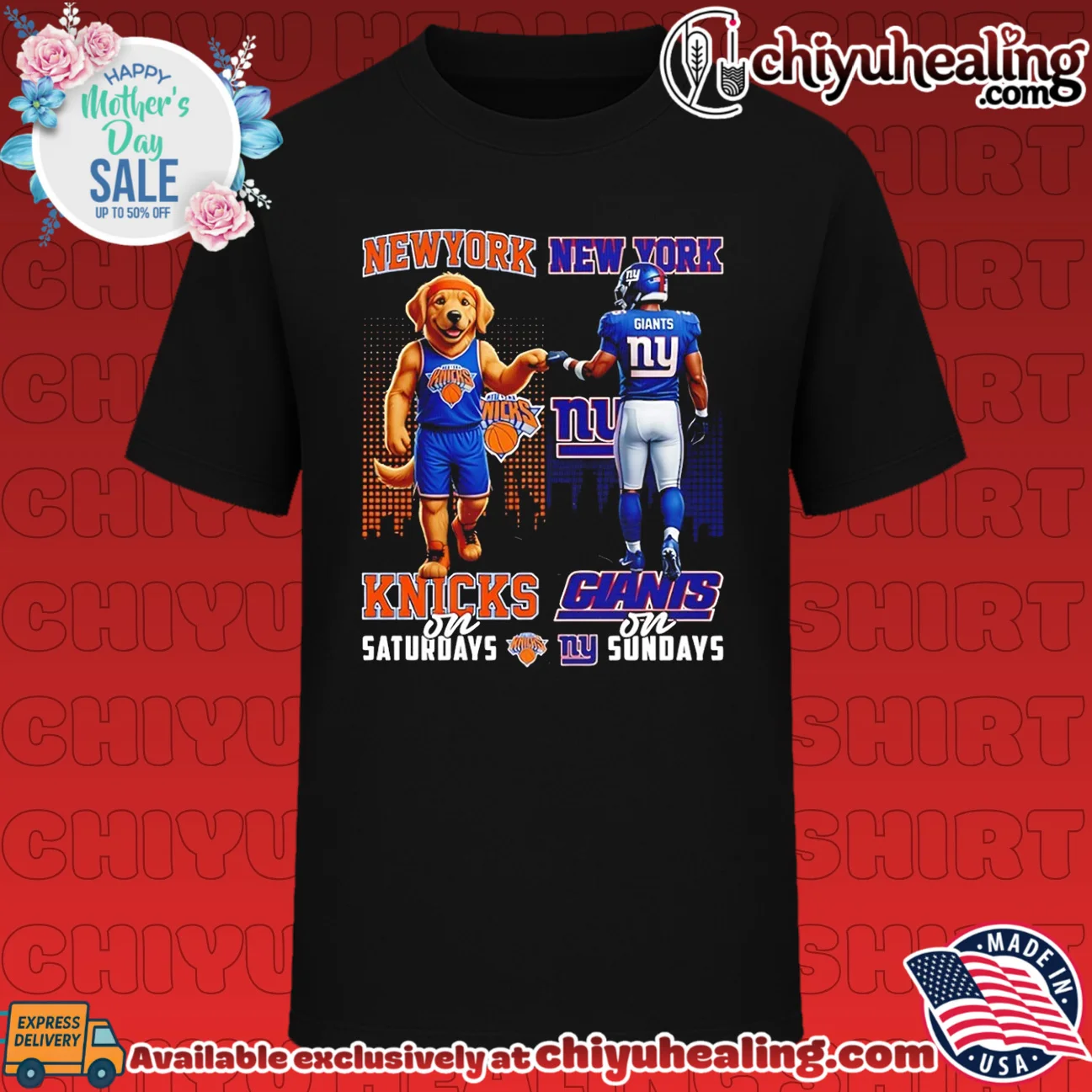 New York Knicks on Saturdays and New York Giants on Sundays shirt