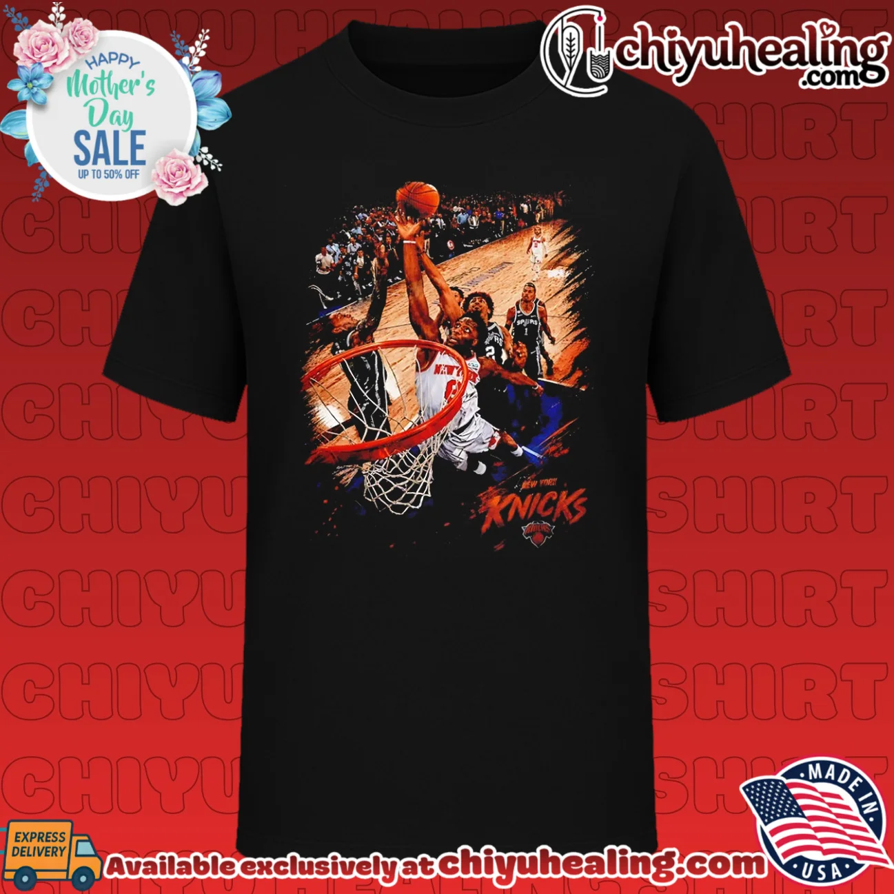 New York Knicks playing moment vintage