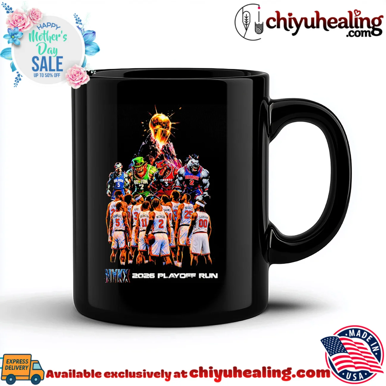 New York Knicks PLAYOFF RUN 26 mascot graphic hype shirt & hoodie | Gift Idea 2026 New York Knicks PLAYOFF RUN 26 mascot graphic