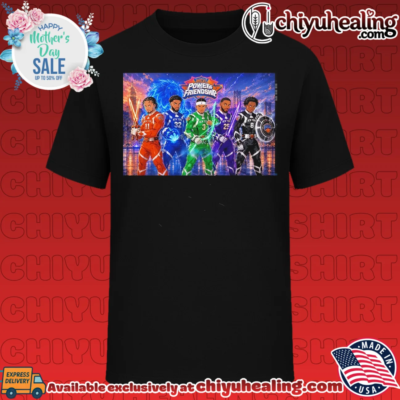 New York Knicks Power of Friendship Power Rangers parody