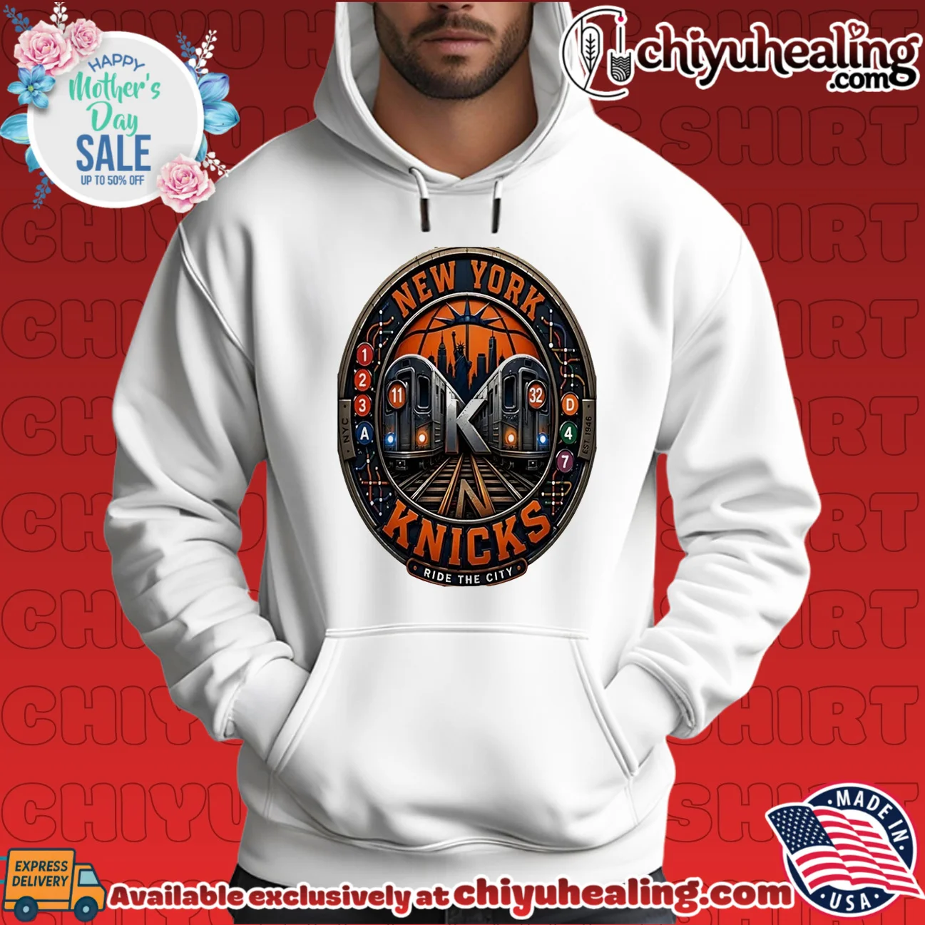 New York Knicks ride the city illustration limited shirt & hoodie | IP Merchandise New York Knicks ride the city illustration limited shirt & hoodie | IP Merchandise