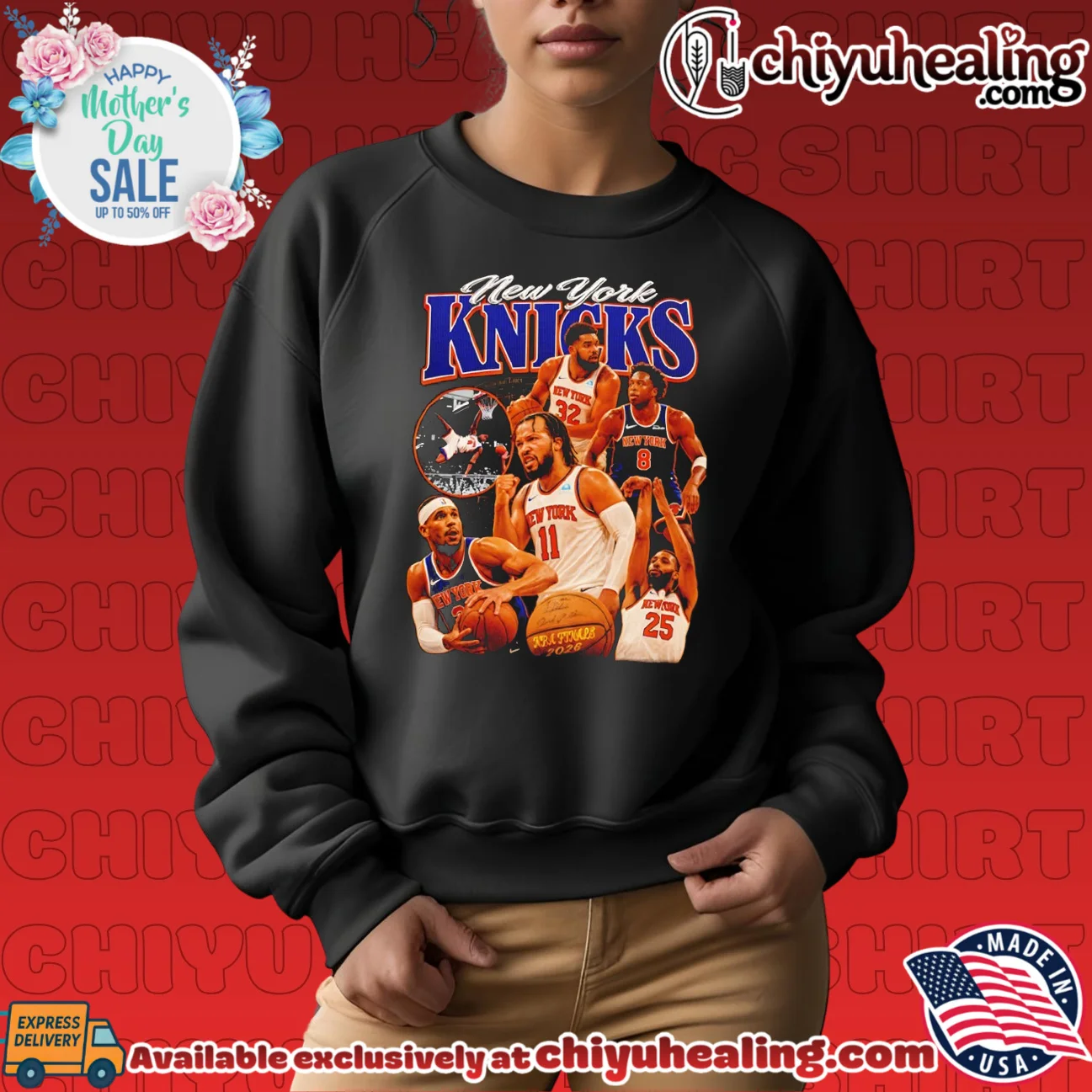 New York Knicks Starting Five 2026 NBA Finals authentic shirt & hoodie | Limited Stock Edition New York Knicks Starting Five 2026 NBA Finals