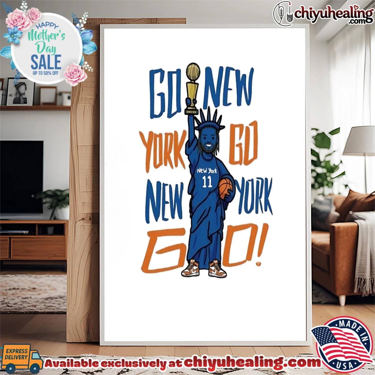 New York Knicks Statue of Liberty Jalen Brunson statue go New York elite shirt & hoodie - New Arrival New York Knicks Statue of Liberty Jalen Brunson statue go New York