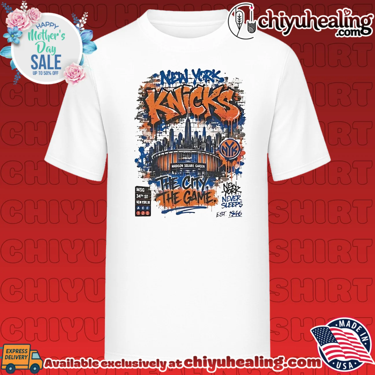 New York Knicks the city the game graffiti style