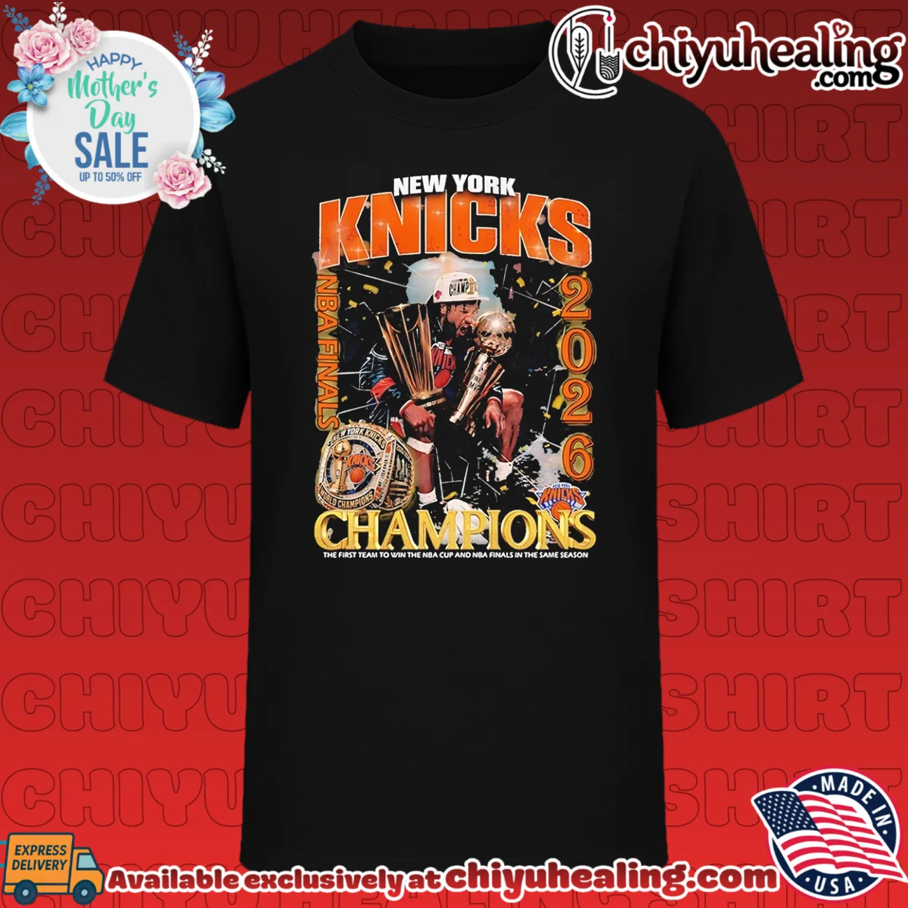 New York Knicks the first team to win the NBA cup and NBA Final's in the same season