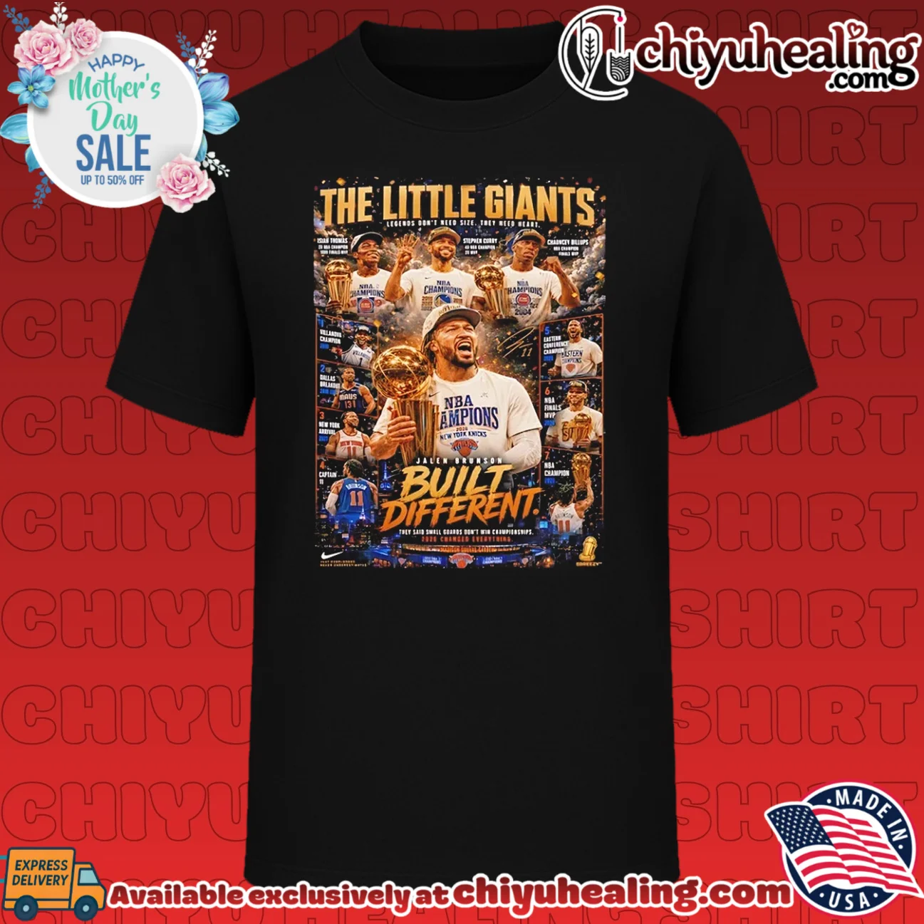 New York Knicks the little giants Jalen Brunson built different shirt & hoodie