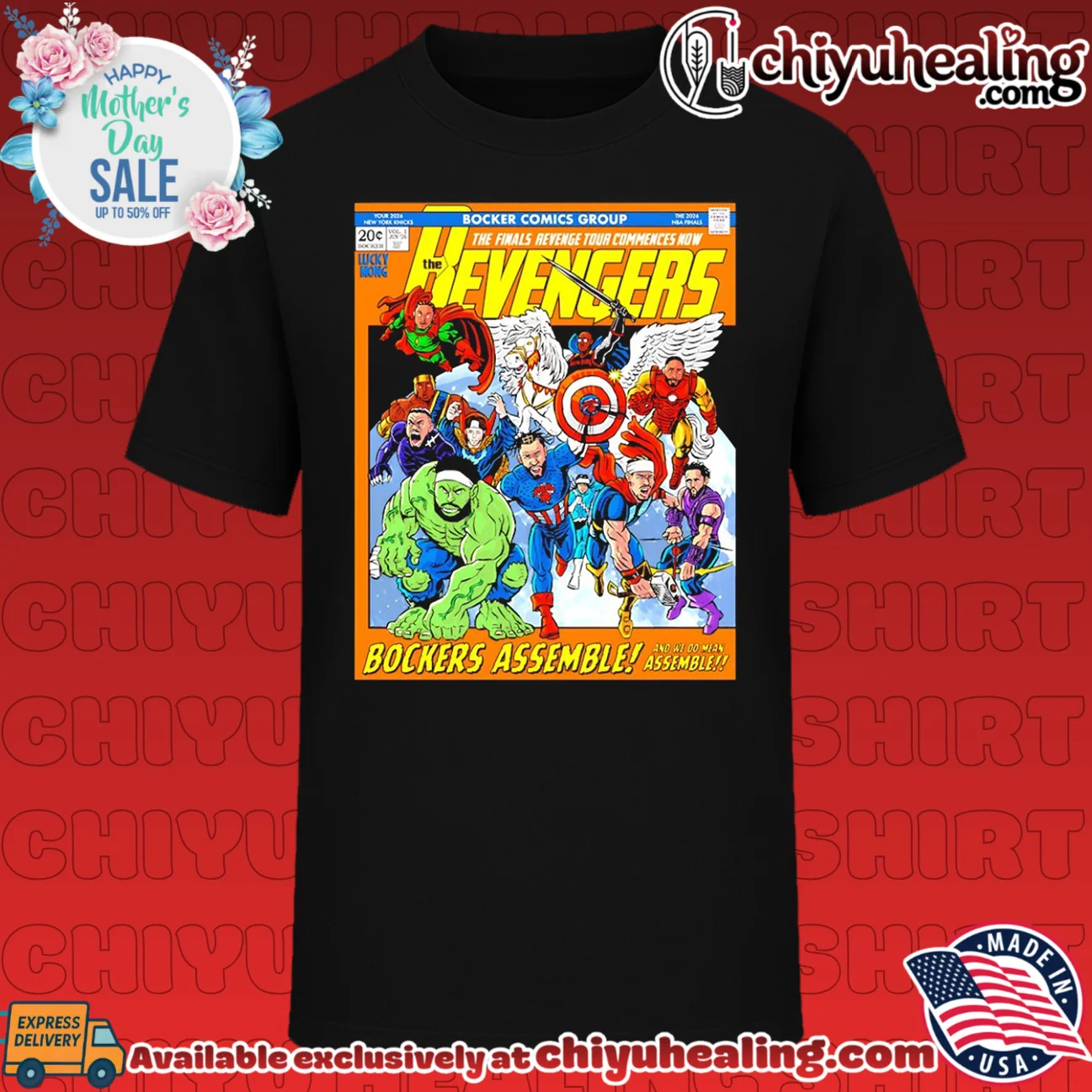 New York Knicks The Revengers Bockers Assemble