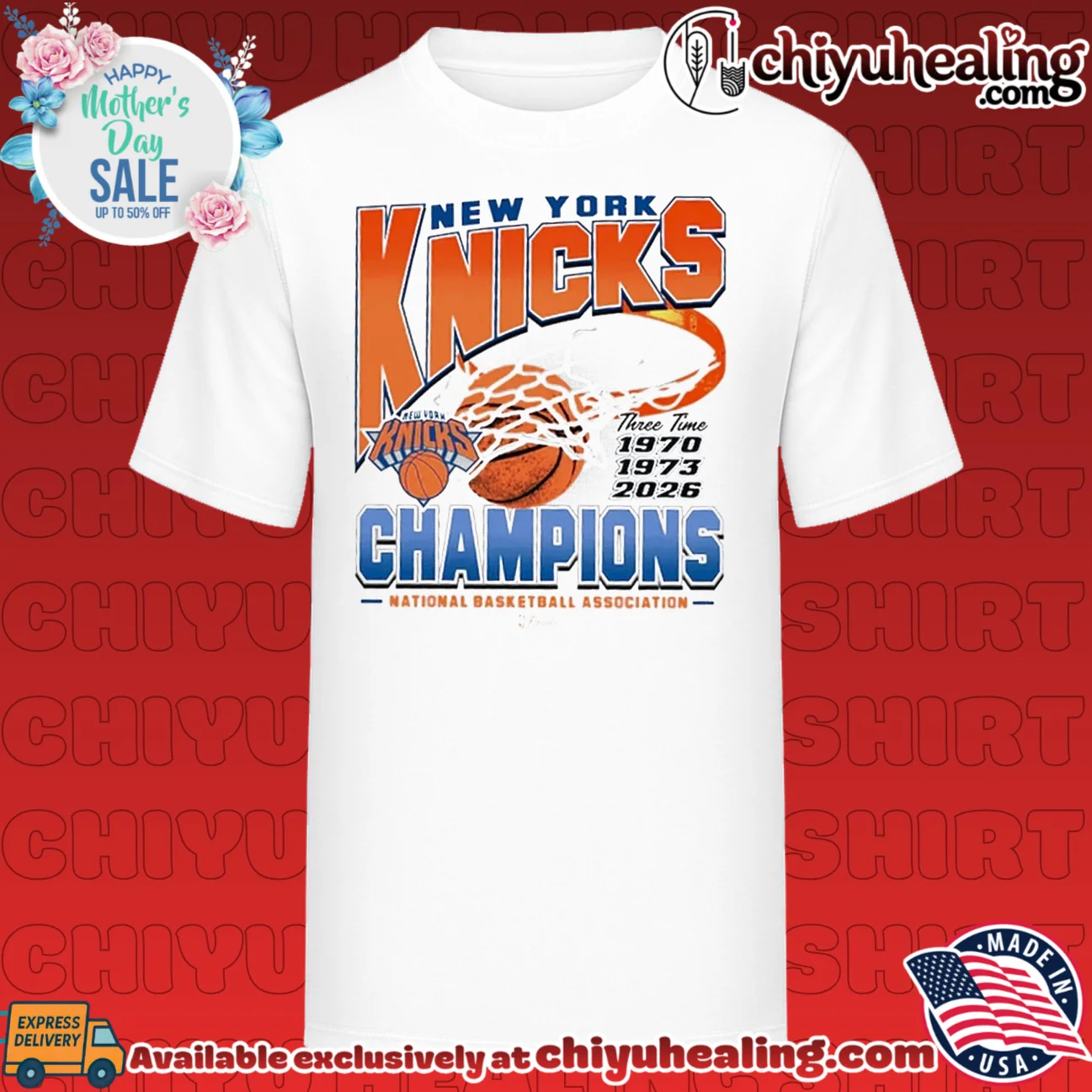New York Knicks Three-Time NBA Finals Champions 2026
